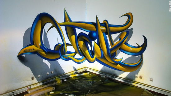 炫酷街头3D涂鸦艺术呼之欲出 随手涂鸦以假乱真 | 第8张 | 嘻哈中国 炫酷街头3D涂鸦艺术呼之欲出 随手涂鸦以假乱真 | 第8张