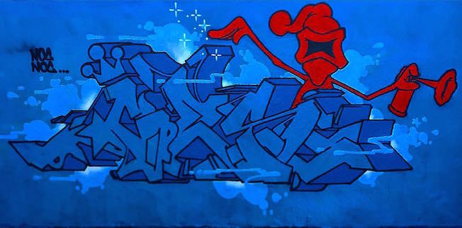 涂鸦教学|风格介绍1 - STYLE WARS 风格之战 | 第2张 | 嘻哈中国 涂鸦教学|风格介绍1 - STYLE WARS 风格之战 | 第2张