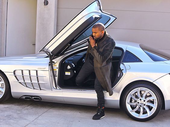 Kanye West  |Mercedes SLR McLaren
 奔驰SLR  McLaren