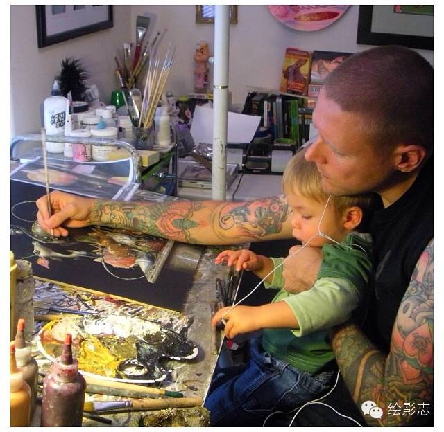 有个涂鸦艺术家老爸是什么体验,一定很爽 | 第2张 | 嘻哈中国 有个涂鸦艺术家老爸是什么体验,一定很爽 | 第2张