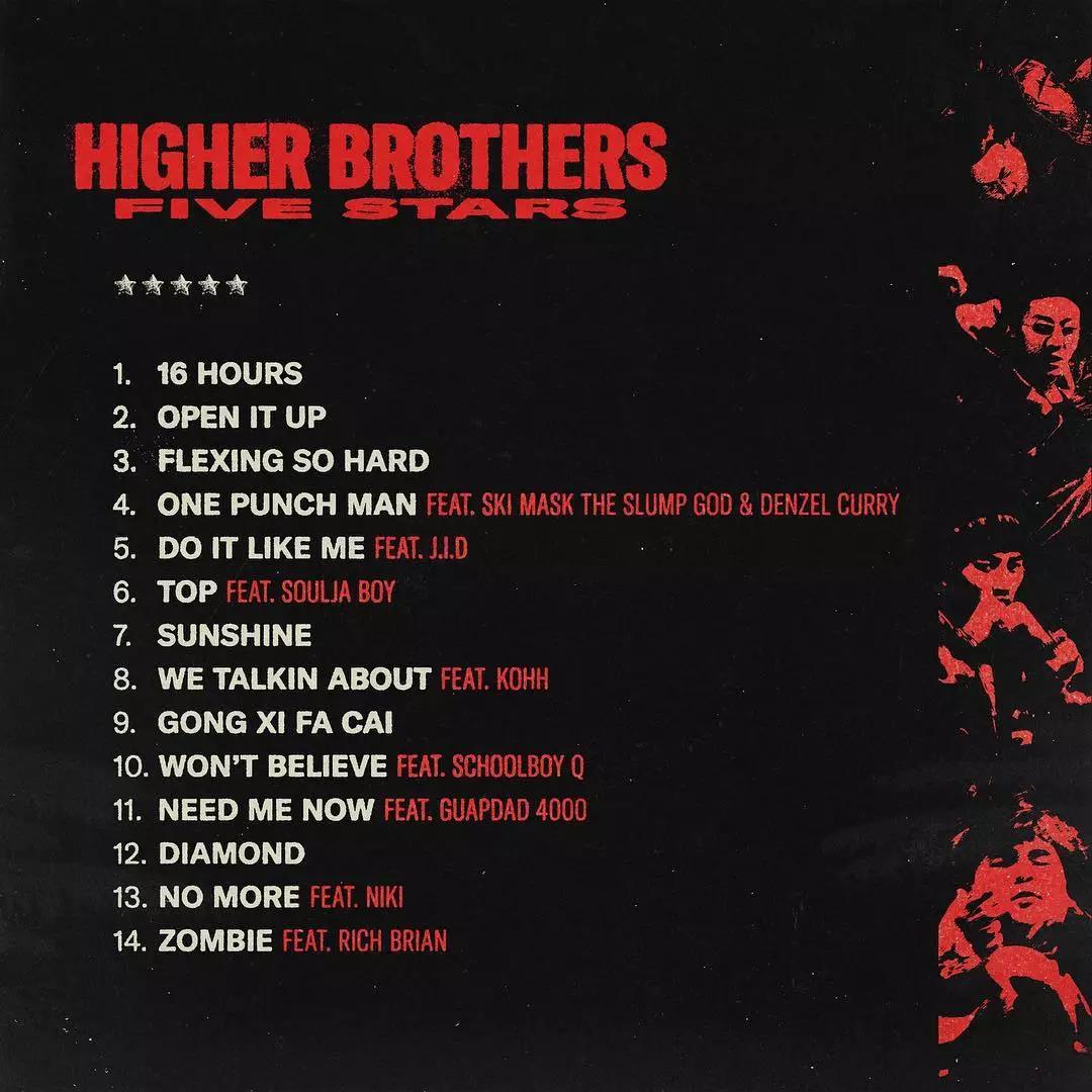 Higher Brothers新专辑的feat.阵容有多豪华? | 第2张 | 嘻哈中国 Higher Brothers新专辑的feat.阵容有多豪华? | 第2张