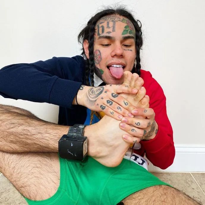 出狱后的6ix9ine成了碰瓷大师，把整个音乐圈得罪了一遍？