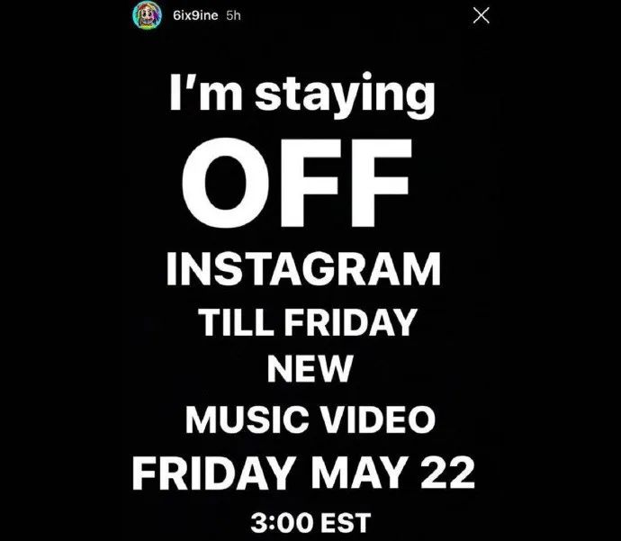 出狱后的6ix9ine成了碰瓷大师，把整个音乐圈得罪了一遍？