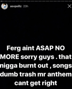 A$AP Ferg被Mob踢出群聊？原因竟然是...