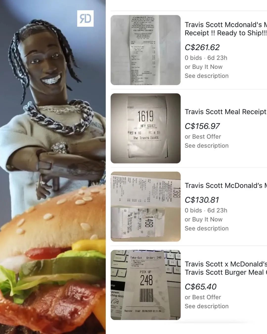 Travis Scott和麦当劳“搞事情”，你吃得起吗？