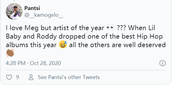 BET保送Megan Thee Stallion, 大宝贝小宝贝纷纷流泪 | 第10张