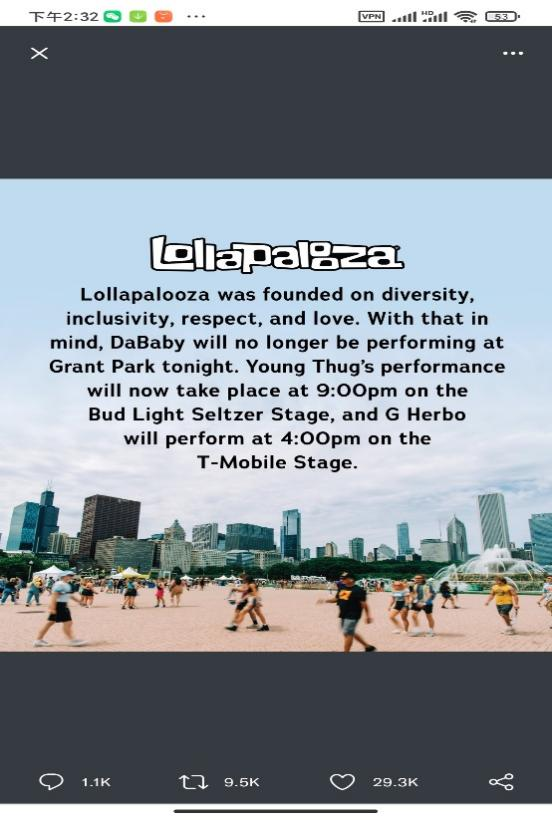 美国知名说唱歌手因歧视同性恋言论引发轩然大波,导致演出取消品牌解约热门歌曲被合作者除名 | 第8张 | 嘻哈中国 美国知名说唱歌手因歧视同性恋言论引发轩然大波,导致演出取消品牌解约热门歌曲被合作者除名 | 第8张