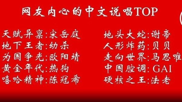 网友心中“中文说唱TOP”，现在都怎么样了？