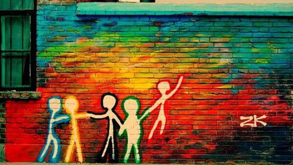 巴西街头巷尾的涂鸦者