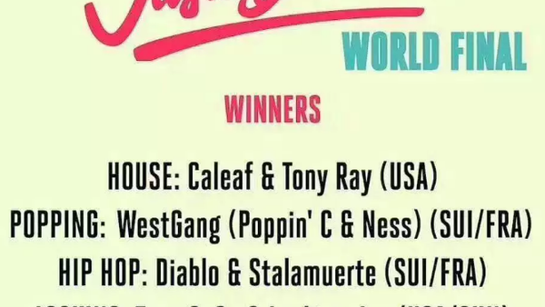 Juste Debout 2019总决赛落幕 中国舞者成绩斐然