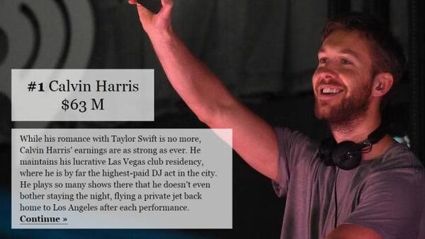 2016福布斯 DJ 收入排行榜结果出炉?