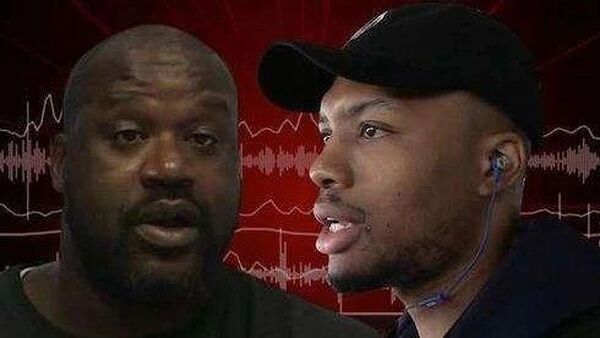 利拉德出diss回击奥尼尔:你夺冠靠的是科比、韦德