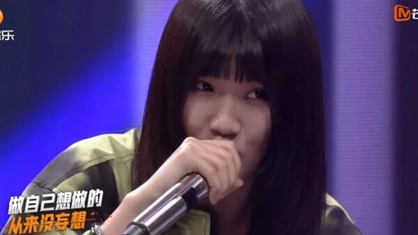 被剪辑成法老的理想型，第一期《说唱听我的》她是唯一的受害者