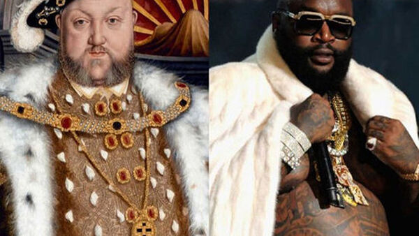 15位嘻哈名人和古画的大撞脸